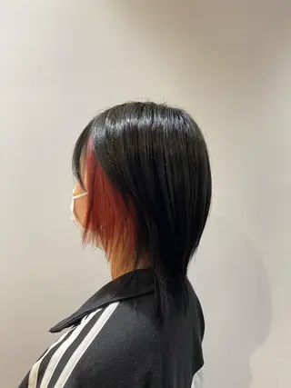ショート カラー たけだ れなのヘアスタイル