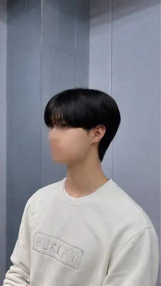 メンズ 梅田/パーマ/ 韓国メンズヘア/ハタのヘアスタイル