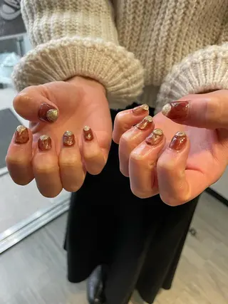 ネイル 束感まつ毛/ネイル/ LED♥KIRARAのマツエク・マツパデザイン