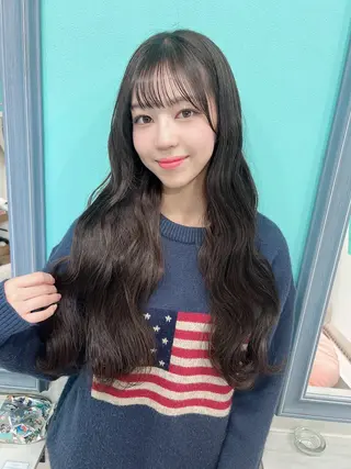 ロング 韓国/アイドルヘア 🎀みづきのヘアスタイル