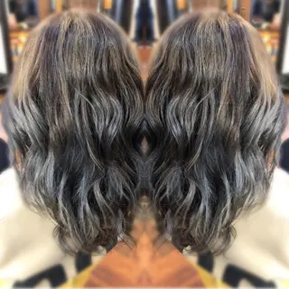 ミディアム カラー marbles横浜店所属・marbles shunのヘアスタイル