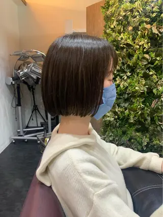 ショート Hair Resort Noble(ヘアリゾートノーブル)所属・オオヤ カナのヘアスタイル