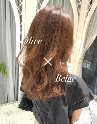 セミロング カラー 美髪/カラー 美容院🌈渡辺隼也のヘアスタイル