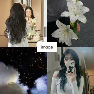 ロング 井木 絢香 ✂️ ミディアムカットのヘアスタイル