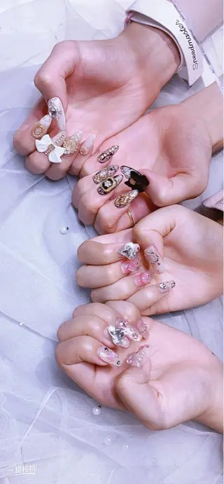 ネイル 長さだし専門店 M2　rikaのネイルデザイン