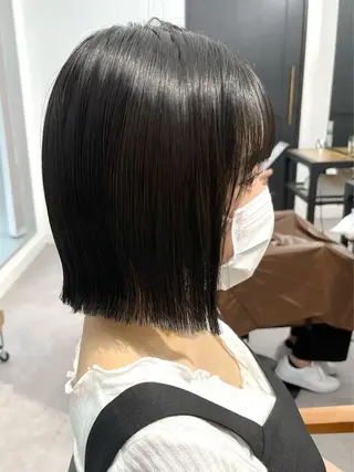 ショート カラー パーマ ヘアアレンジ メンズ キッズ ネイル マツエク・マツパ アイブロウ 横浜Bob美容師🤎 ERINAのヘアスタイル