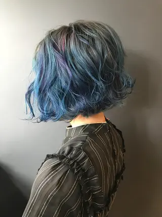 ショート カラー BOX mico.のヘアスタイル