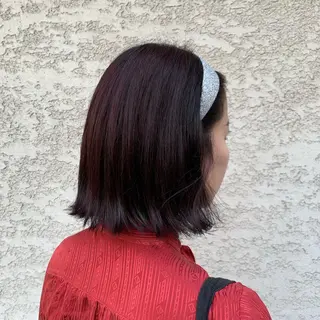 ミディアム 韓国🇰🇷髪質改善 Chisaki치사키のヘアスタイル