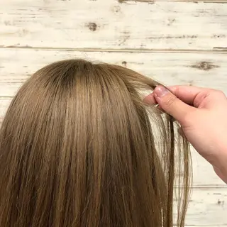 ミディアム カラー 高橋 みく/ minim 暖色のヘアスタイル