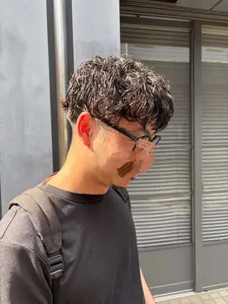 メンズ 🪸暖色艶カラー/ shiori🫧のヘアスタイル