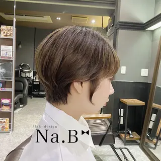 ショート Hair design Na.B所属・ジユン 지윤のヘアスタイル