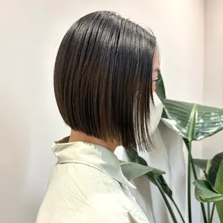 ショート ボブ/透明感カラー/ 似合わせ🌿高田知那のヘアスタイル