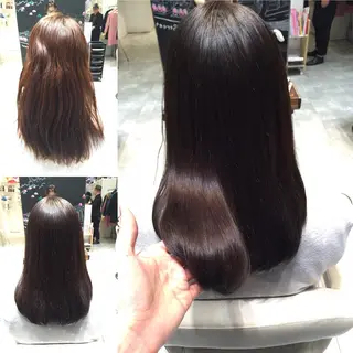 ミディアム セミロング ロング カラー Re:ta KANZOのヘアスタイル