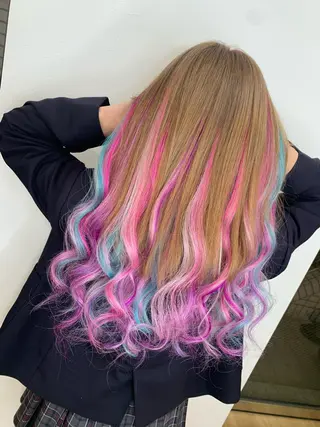 ロング ハイトーン✨艶髪💘 💘 AYANO💘のヘアスタイル