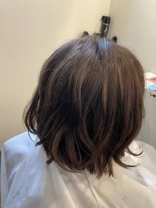 ミディアム 高崎 絵里子のヘアスタイル