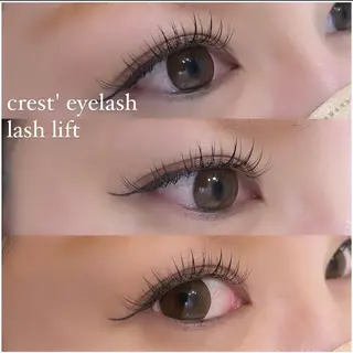 マツエク・マツパ crest' eyelash所属・crest' eyelashのマツエク・マツパデザイン