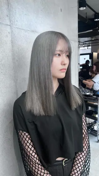 ロング カラー レイヤー/透明感 カラー🌿KANTAのヘアスタイル