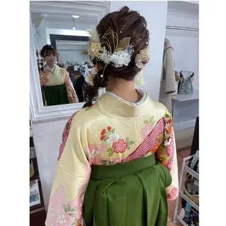 ミディアム ヘアアレンジ 🦋エクステ/透明感 カラー🦋宮川莉央のその他イメージ