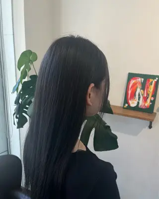 セミロング カラー 武藤 なみきのヘアスタイル