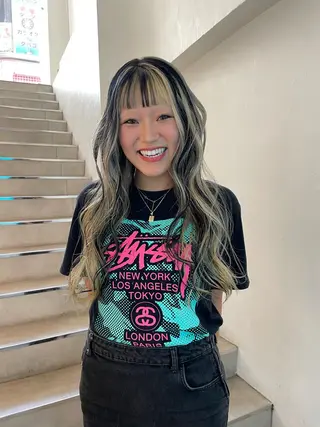 カラー デザインカラー 🎀REINA🎀のヘアスタイル