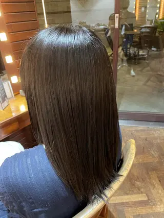 ミディアム stylist YUTOのヘアスタイル