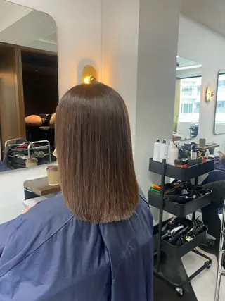 ミディアム 🦄艶髪育毛🌟毛髪 の医者/カット/駒井のヘアスタイル