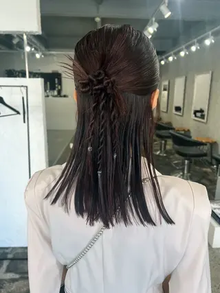 ヘアアレンジ eim AYUKAのヘアスタイル