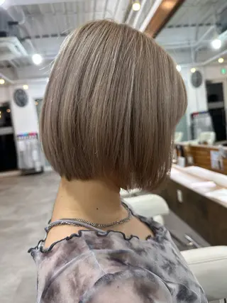 カラー TOTOSA  Festa所属・我満 宏映のヘアスタイル