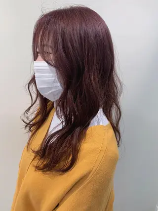 ロング Layla-lip所属・田中 奈津美のヘアスタイル