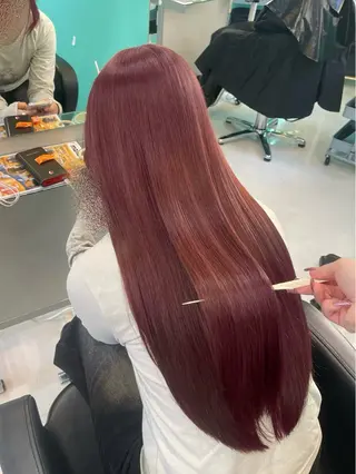 ロング カラー mana/髪質改善/ ヘアセット/パーマのヘアスタイル