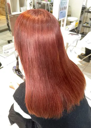 ロング カラー 【髪質改善特化】 艶髪/透明感カラーのヘアスタイル