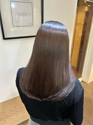 ミディアム La fith hair luxe 門前仲町店所属・透明感/暖色カラー 💖【Misaki】のヘアスタイル