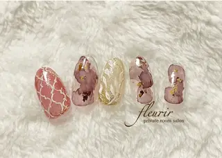 ネイル フルリール 【プライベートサロンのネイルデザイン