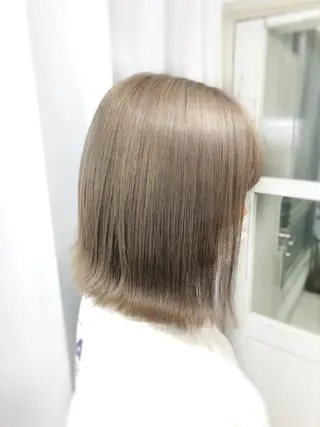 ミディアム カラー 韓国ヘア🤍髪質改善 🇰🇷AKANEのヘアスタイル