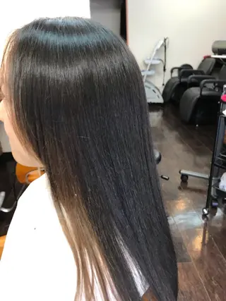 ロング パーマ 桧山 真のヘアスタイル