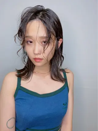 ミディアム grow所属・🧡YUKA🧡 渋谷/ﾌﾟﾙｴｸｽﾃのヘアスタイル