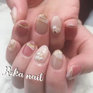 ネイル 丸川 遥のネイルデザイン