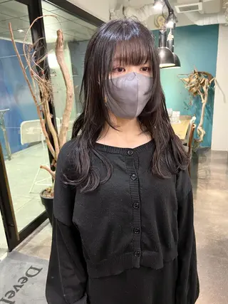 ミディアム 千葉 郁也のヘアスタイル