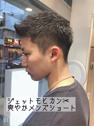 ショート ヘアアレンジ メンズ メンズパーマ特化/ KAORU/店長のヘアスタイル