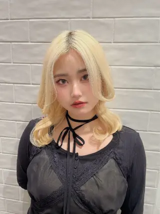 セミロング stair:case 💖大類舞衣子💖のヘアスタイル