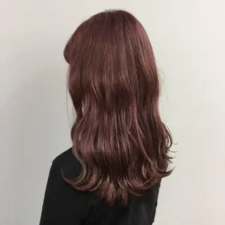 セミロング カラー 艶髪サラサラカラー 🌈前原健吾のヘアスタイル