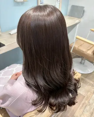 セミロング カラー ブラウンカラー 🫧tomoka🫧のヘアスタイル