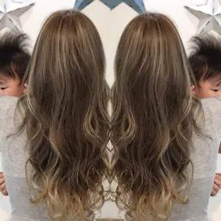 ロング LANI hair resortのヘアスタイル