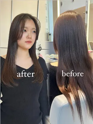 ロング MINX【青山店】所属・asuka/似合わせ /レイヤー/暖色のヘアスタイル