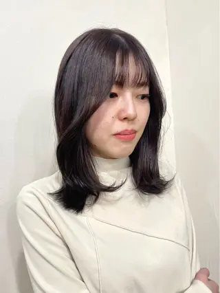 カラー GIEN所属・田中 瑞希のヘアスタイル