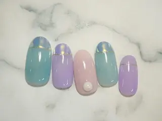 ネイル トップネイリスト Ribbon立川店のネイルデザイン