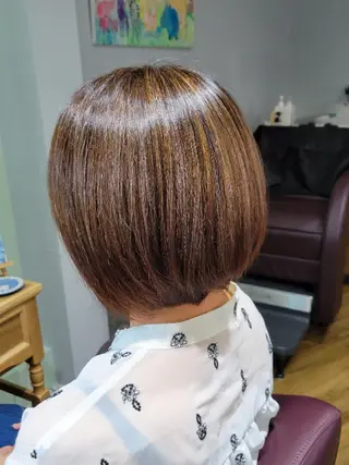 ショート カラー Hair&Eyelash Linda所属・カマタ マキコのヘアスタイル