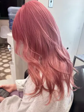 ロング カラー GiseL博多 HiROEのヘアスタイル
