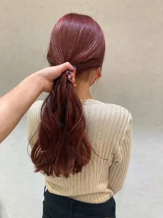 ロング カラー nono/パーマ /顔まわりカット🐈のヘアスタイル