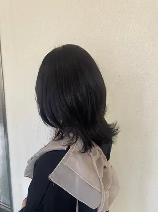 ミディアム カラー 韓国ヘア・カラー 🩵SHIZUKUのヘアスタイル